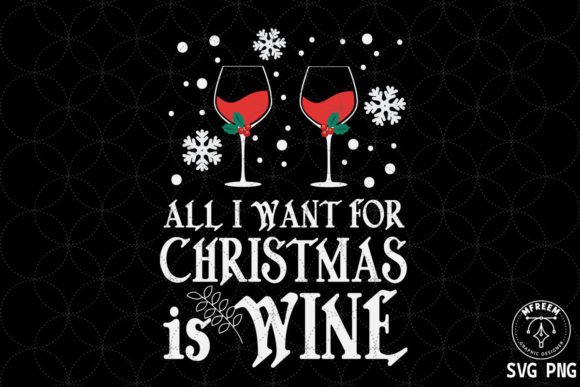 All I Want for Christmas Is Wine SVG Review
