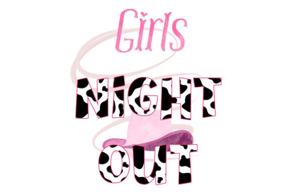 Cowgirl Bachelorette Girls Night Out Embroidery Design Review