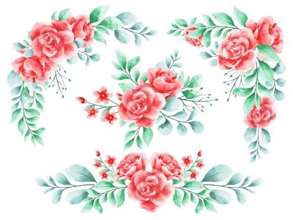 Flower Arrangement Bouquet of Rose Red: A Practical Embroidery Design Review