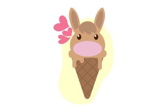 Ice Cream Donkey Animal Illustrations: A Practical Embroidery Design Review