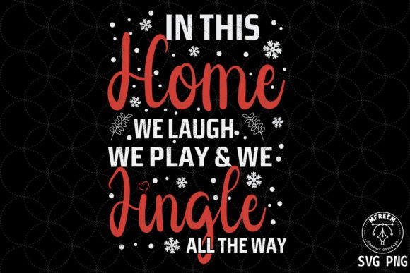 In This Home We Laugh Christmas SVG Review