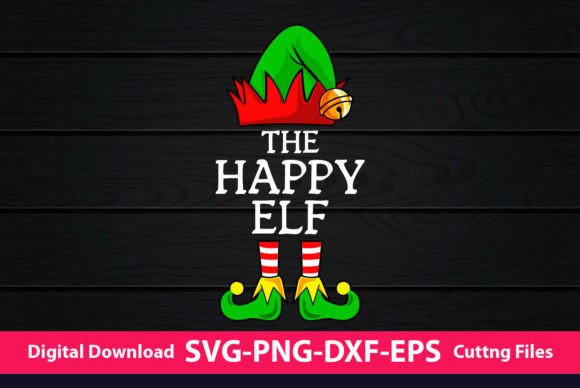 The Happy Elf Funny Christmas Design Review
