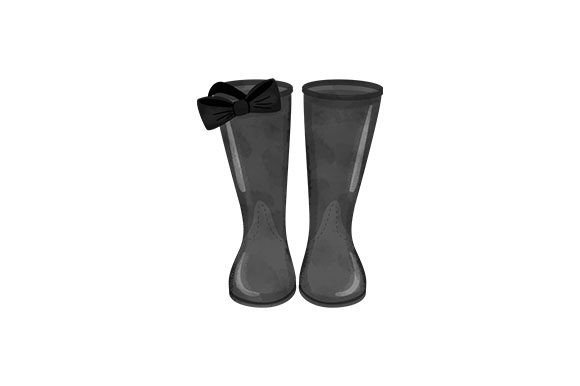 Wedding Wellies, Bow Tie Groom Watercolor Design Review